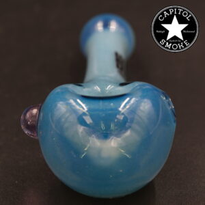 product glass pipe 210000047395 00 | Super Nice American Light Blue with Marble Spoon
