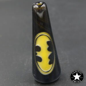 product glass pipe 210000047621 00 | Colt Glass Carved Batman Chillum