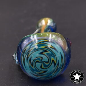 product glass pipe 210000047633 00 | Gem's Glasswerx Blue front HP