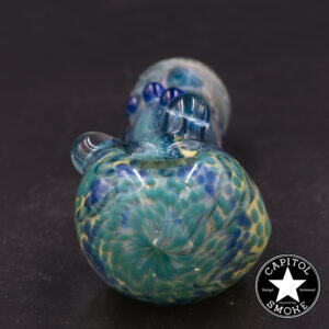 product glass pipe 210000047712 00 | Glassberry Cupcake Blue w/ 4 Blue Marbles Handpipe