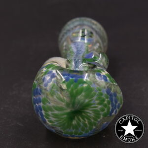 product glass pipe 210000047714 00 | Glassberry Cupcake Green and Blue Handpipe