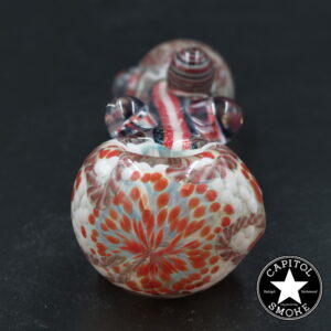 product glass pipe 210000047723 00 | Glassberry Cupcake Red, Black, and White Handpipe