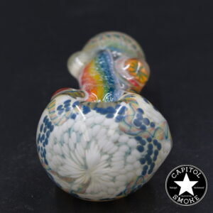 product glass pipe 210000047733 00 | Glassberry Cupcake Rainbow w/ 2 Flower Millies Handpipe