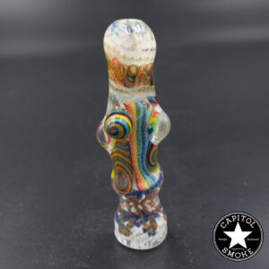 product glass pipe 210000047753 00 | Glassberry Cupcake Rainbow w/ Spiral Millie Chillum