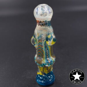 product glass pipe 210000047761 00 | Glassberry Cupcake Dark Blue Tipped Chillum