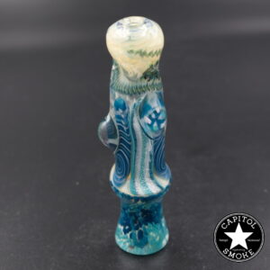 product glass pipe 210000047775 00 | Glassberry Cupcake Light and Dark Blue Chillum