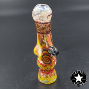 product glass pipe 210000047777 00 | Glassberry Cupcake Orange and Yellow Chillum